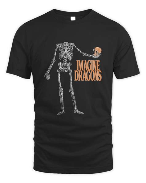 Imagine dragons merch bones glow t-shirt | Batend