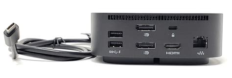 HP 5TW10UT#ABA - HP USB-C G5 Dock Docking Station Kit with 120W AC Adapter