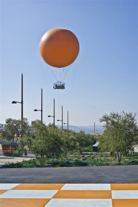 Balloon, Orange County Great Park, California Stock Image - Image of ...