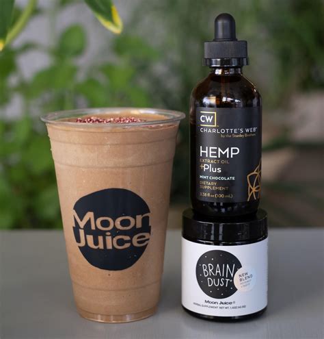 Moon Juice Hemp Extract Oil Smoothies Bring Balance To Your Body