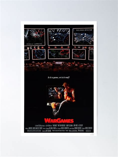 "WarGames - Movie Poster " Poster for Sale by fdfv | Redbubble