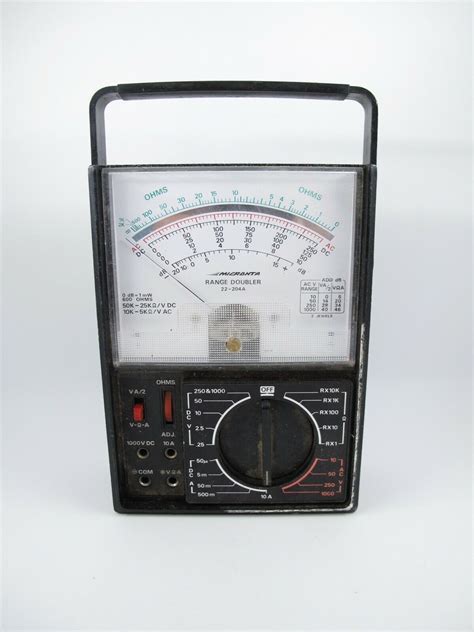 Micronta 22-204A Range Doubler Multimeter Multitester 50,000 Ohms Volt – ZeereeZ