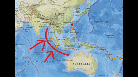 Java Trench Earthquake uptick. West Coast EQ update. Saturday night update 3/25/2023 - YouTube