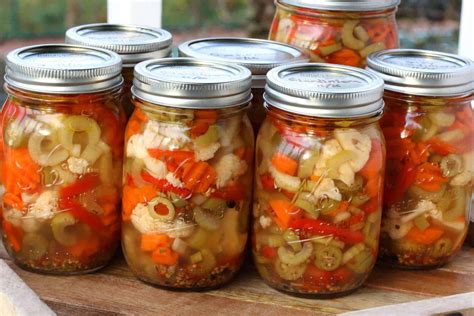 Best Homemade Giardiniera (Hot or Mild) - The Daring Gourmet