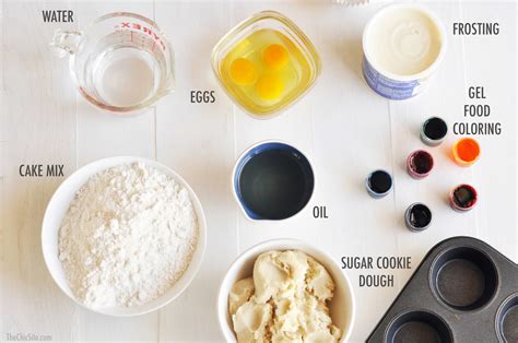 ingredients for earth day cupcakes - Rachel Hollis