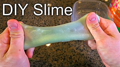 How To Make Slime With Laundry Detergent - YouTube