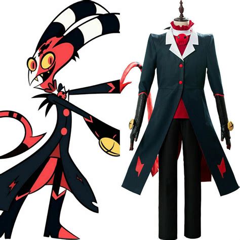 Hazbin Hotel Helluva Blitzo Cosplay Costume Uniform Outfit Full Set ...