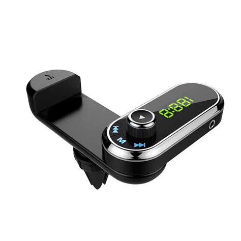 5V/2.2A USB Car Charger Bluetooth Handsfree Kit Transmitter Bluetooth Mp3 Player LED Display ...