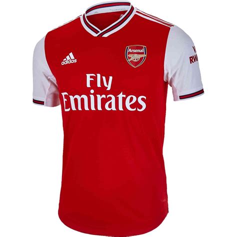 2019/20 adidas Arsenal Home Authentic Jersey - SoccerPro | Adidas, Arsenal, Jersey