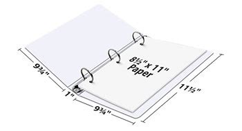 3-Ring Binder Sizes & Page Capacity Guide (with Chart)