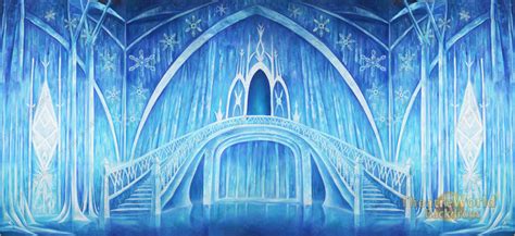 Ice Palace Foyer Backdrop Rentals | TheatreWorld® Backdrops