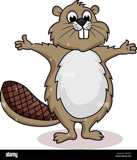 Beaver Cartoon High Resolution Stock Photography and Images - Alamy