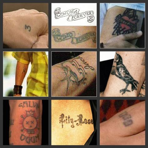 Johnny's Tattoos - Johnny Depp Fan Art (28339761) - Fanpop