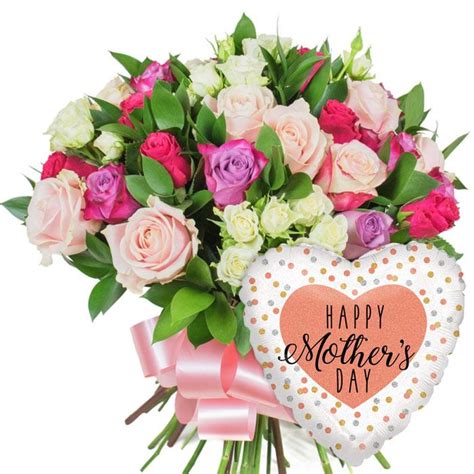 MOTHER'S DAY GLAMOUR #MothersDay #bouquet #roses #pink #giftsforher # ...