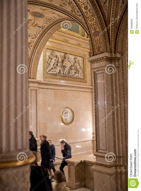 Interior of Wiener Staatsoper Editorial Image - Image of capital ...