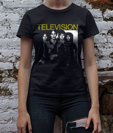 Television band T shirt screen print richard Hell on Storenvy