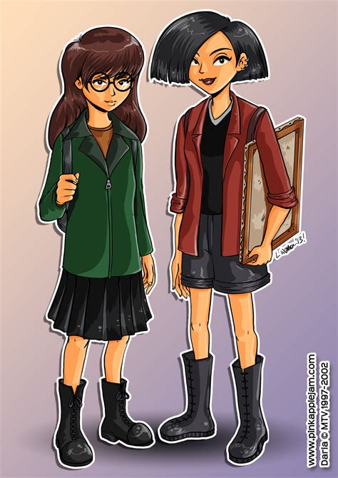 2013 :: Daria and Jane by PinkAppleJam on DeviantArt