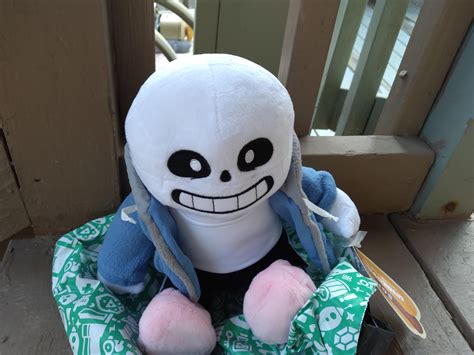 My Sans plush came in the mail. : r/Undertale