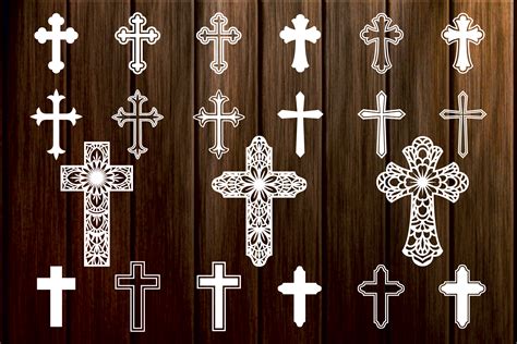 Cross SVG, Crosses Clipart, Christian Svg Files (235338) | SVGs ...