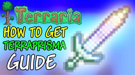 How to Get Terraprisma in Terraria 1.4 (Tutorial) - YouTube