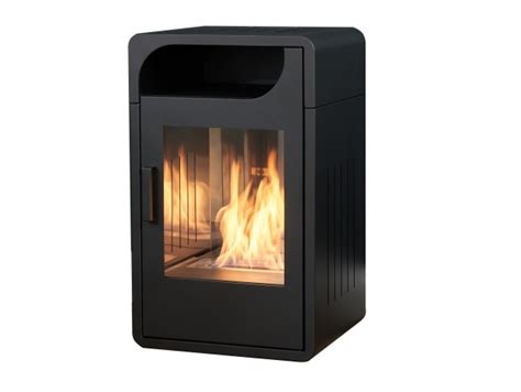 Adam Bellini Bio Ethanol Stove in Black | Fireplace World