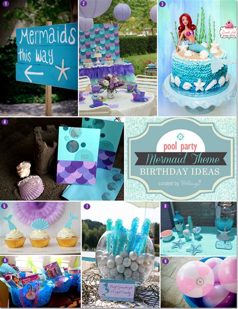 Mermaid Themed Birthday Party Ideas