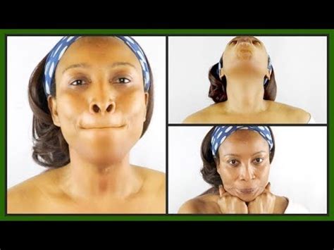 4 FACIAL EXERCISES FOR SAGGING NECK AND JAWLINE, TIGHTE... | Doovi