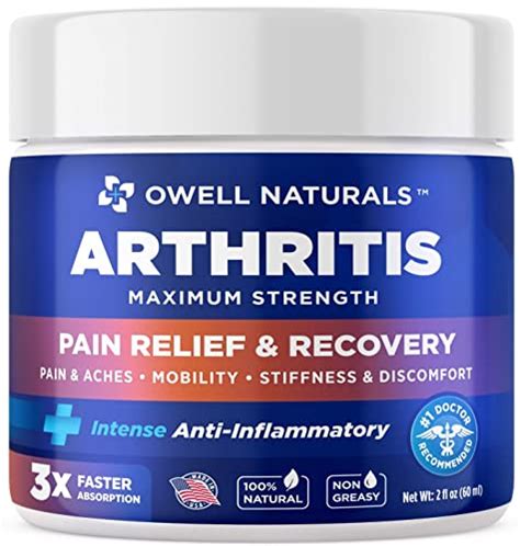 Our Top 10 Best Arthritis Cream Pain Relief For 2022 Reviews ...