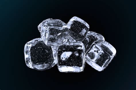 ArtStation - Realistic Ice cubes 3D model | Resources