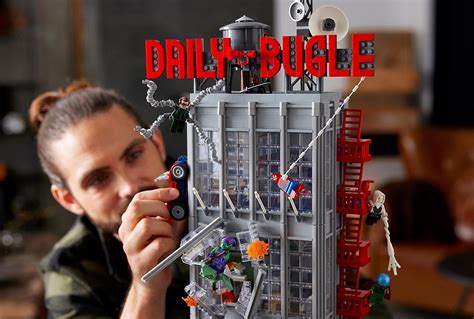 The Daily Bugle Tower Is the Tallest Marvel LEGO Set Ever