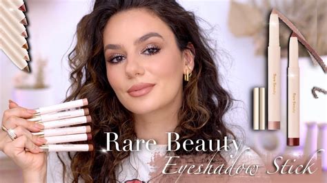 RARE BEAUTY: EYESHADOW STICK - ALL 6 SHADES || Wear Test + VERY Honest Review || Tania B Wells ...