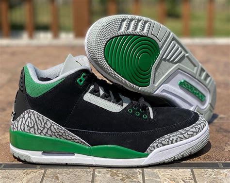 Sale > air jordan 3 retro green > in stock