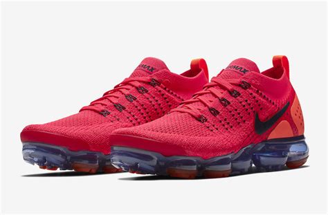 Nike Air VaporMax 2 Flyknit Red Orbit AR5406-600 Release Date - Sneaker Bar Detroit