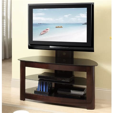 Espresso 42-inch TV Stand with Removable Mount - Free Shipping Today ...