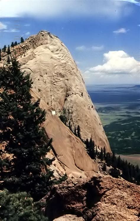 TOOTH OF TIME (aka The Tooth) is in the Sangre de Cristo Mountains of northern New Mexico, USA ...