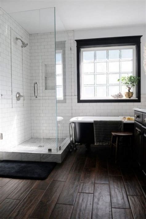 45+ BEST STYLISH WHITE SUBWAY TILE BATHROOM IDEAS FOR YOUR REFERENCE - Page 24 of 47