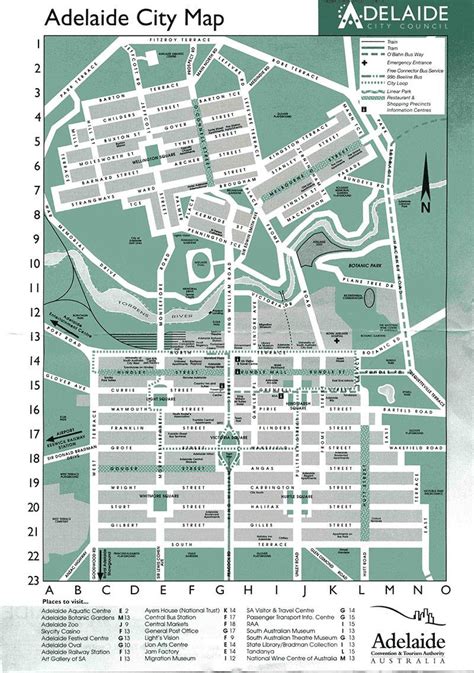 Large Adelaide Maps for Free Download and Print | High-Resolution and Detailed Maps