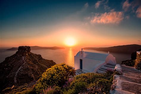 Sunset at Santorini (Thira), Greece by hessbeck-fotografix on DeviantArt