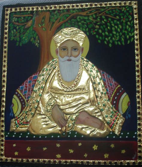 Tanjore Paintings - Best Deals at Guarenteed Quality: Guru Nanak