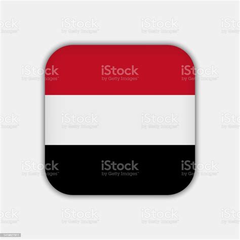 Yemen Flag Official Colors Vector Illustration Stock Illustration ...