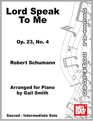 Lord Speak to Me Digital Sheet Music + Online Audio - Mel Bay ...