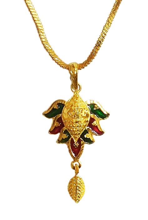 Gold Plated Chain with Pendant