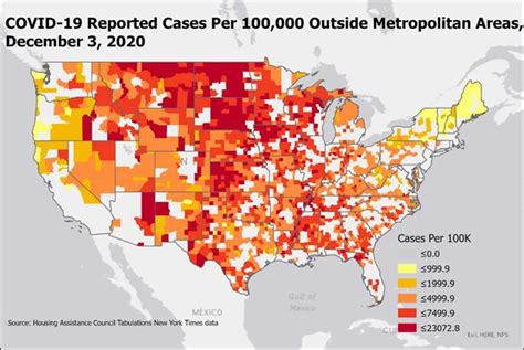 Covid-19 Cases Surpass 2.2 Million in Rural America - Housing Assistance Council