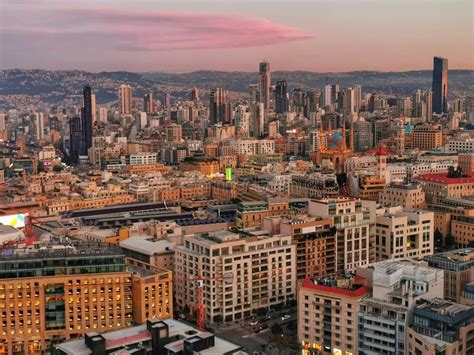 Beirut Skyline, Lebanon stock image. Image of attraction - 99686329