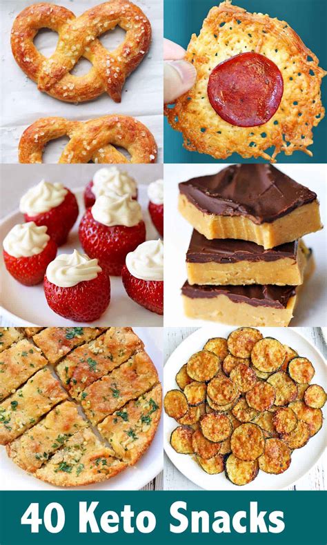 40 Sweet and Savory Keto Snacks - Healthy Recipes Blog