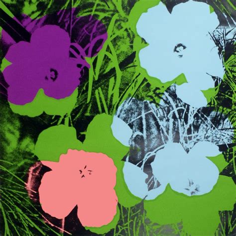 Andy Warhol | Flowers 64 | 1970 | Andy warhol pop art, Andy warhol art ...