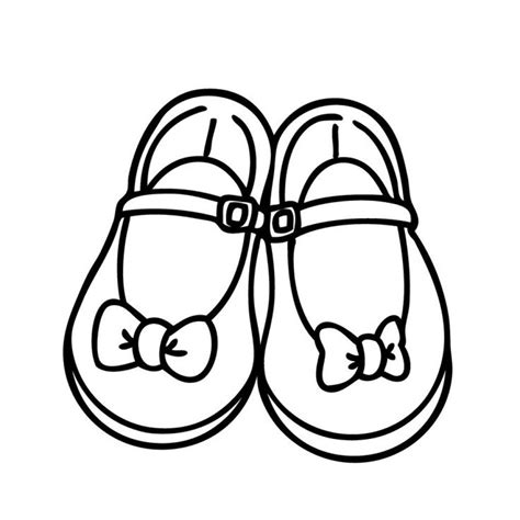 Shoe coloring page - Google Search | Shoes clipart, Coloring pages, Coloring pages for girls