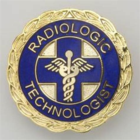 Radiologic Technologist Emblem Pin - Blue and Gold | Radiology technologist, Radiology ...