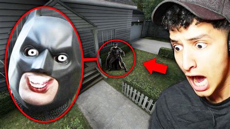 If You See CURSED BATMAN Outside Your House, RUN AWAY FAST!! - YouTube