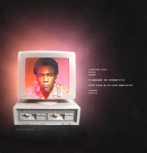 Childish Gambino - Because the Internet : r/freshalbumart